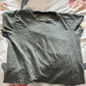 One four three top. Olive.